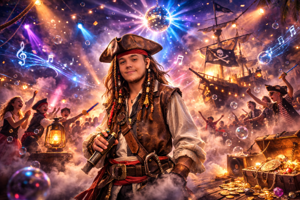 Kids immersive adventure pirate birthday parties, High Wycombe & surrounding areas,